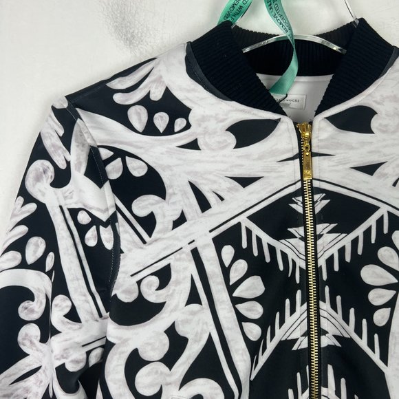 NWT Mistress Rocks Sugar High Cropped Bomber Jacket Size XS NEW - Picture 2 of 15